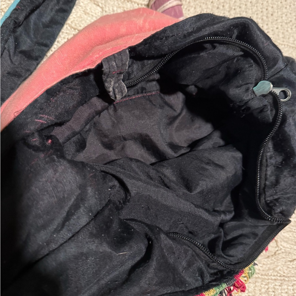 Colorful Patchwork Shoulder Bag - Picture 4 of 11